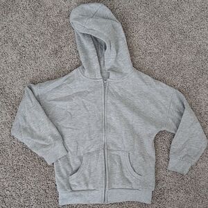 Primark Gray Boys Hoodie Jacket Size 5-6 Years